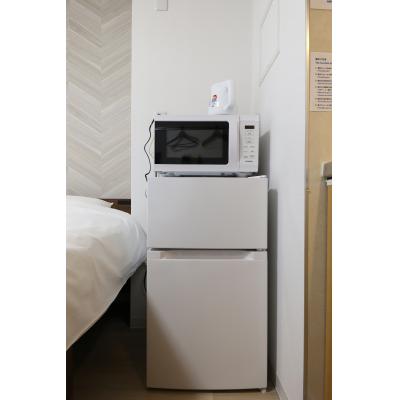 【25年12月オープン】ニューガイアリルーム芝№27　5th floor ツインルーム (Wi-Fi無料・禁煙🚭・浴室乾燥・IHクッキングヒーター)の物件画像