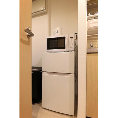 【25年12月オープン】ニューガイアリルーム芝№27　6th floor ダブルルーム (Wi-Fi無料・禁煙🚭・浴室乾燥・IHクッキングヒーター)の物件画像