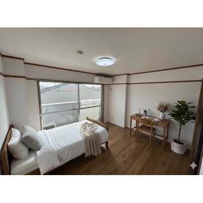 ✨Wi-Fi無料 📶 名鉄岐阜駅徒歩７分 🚎 敷地内駐車場アリ！広々１ＬＤＫ南向きの角部屋　🔶第二メゾン北川🔶【005】の物件画像