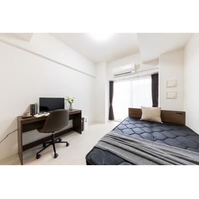 ★SステイEPアーバンレジデンス阪神尼崎【禁煙ルーム・１K・Wi-Fi無料・セミダブルベッド】★独立洗面台・ウォシュレット・浴室乾燥機など設備充実★の物件画像