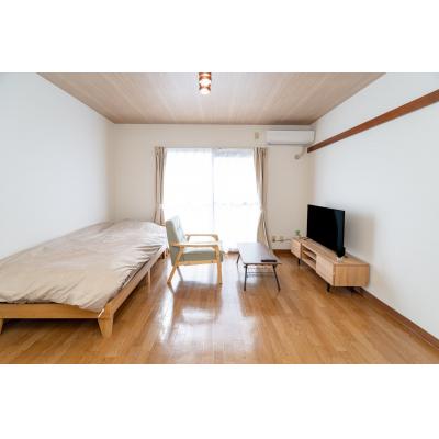 富士市駅周辺！家具家電Wifi・駐車場無料！広々1Dk! TM67の物件画像