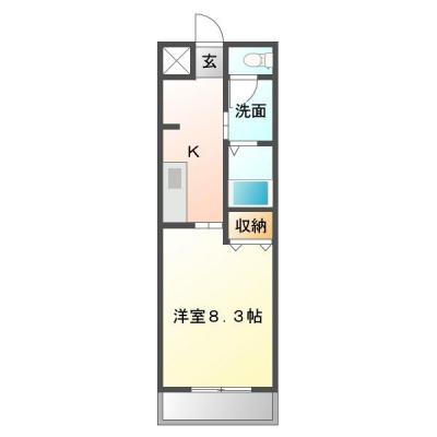 ✨Wi-Fi無料✨駐車場✨大牟田駅❗フォレストネクスト 301号室の物件画像