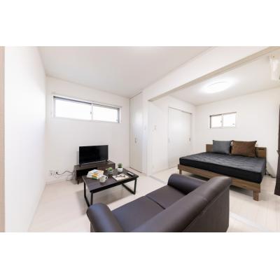 ★Sステイ堺みなとWEST【禁煙ルーム・１LDK・Wi-Fi無料・ダブルベッド・1号タイプ】★インターネットWi-Fi無料★ダブルベッド・ウォシュレット・ソファ★ペット可★の物件画像