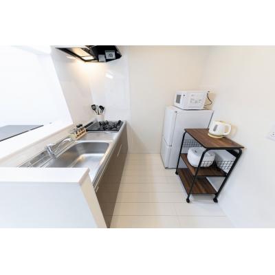 ★SステイACりんくうⅠ【禁煙ルーム・１LDK・Wi-Fi無料・ダブルベッド・1号タイプ】★2025年3月新築★インターネットWi-Fi無料★独立洗面台・ウォシュレット・浴室暖房換気乾燥★ペット可★の物件画像