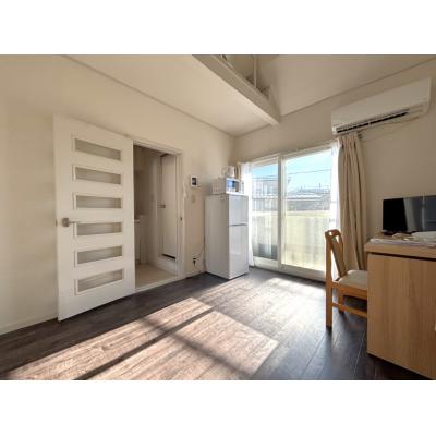 🔷🔹🔸🔶⭐駅徒歩5分⭐1K+ロフトタイプ⭐2重サッシ⭐ロフト付で荷物もたっぷり収納可能⭐【禁煙&Wi-Fi無料】⭐🔶🔸🔹🔷「K31」の物件画像