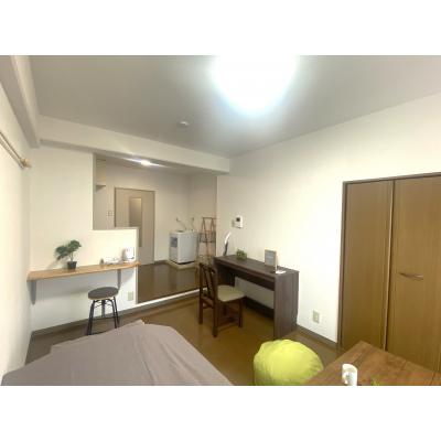 🌈新規オープンにつき賃料半額🌈✨新下関駅から徒歩８分🚅🚶‍♂️　🛜インターネット無料　🅿️駐車場有　🛁バス・トイレ別✨✨の物件画像