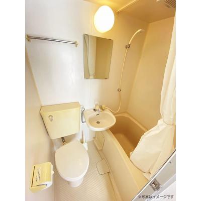 ユニオンマンスリー北越谷３　303　1K・セミシングル☆【禁煙ルーム】人気の角部屋♪安心のモニター付きインターフォン＆室内洗濯機完備！冷蔵庫や電子レンジなど生活家電のあるお部屋の物件画像