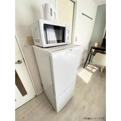 ユニオンマンスリー北越谷３　303　1K・セミシングル☆【禁煙ルーム】人気の角部屋♪安心のモニター付きインターフォン＆室内洗濯機完備！冷蔵庫や電子レンジなど生活家電のあるお部屋の物件画像