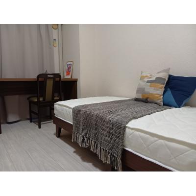 🌈新規オープン賃料半額　神戸市長田区／新長田駅徒歩1分🚊オートロック🔒分譲タイプ💡Wifi・スマートTV付📺【M034】の物件画像