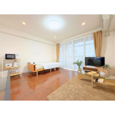 グランマンスリー水戸宮町ⅢR305【水戸駅北口徒歩約8分！ネット無料！RC造マンション！敷地内駐車場あり（台数限定、別料金）バストイレ別！★（注）線路沿いの物件なので多少電車の通行音はします。】の物件画像