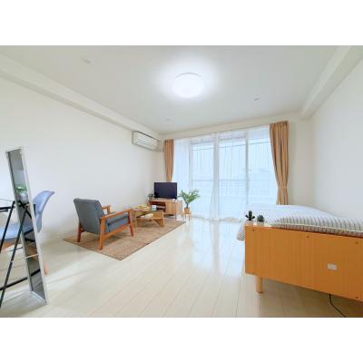 グランマンスリー水戸宮町R406【水戸駅北口徒歩約8分！ネット無料！RC造マンション！敷地内駐車場あり（台数限定、別料金）バストイレ別！★（注）線路沿いの物件なので多少電車の通行音はします。】の物件画像