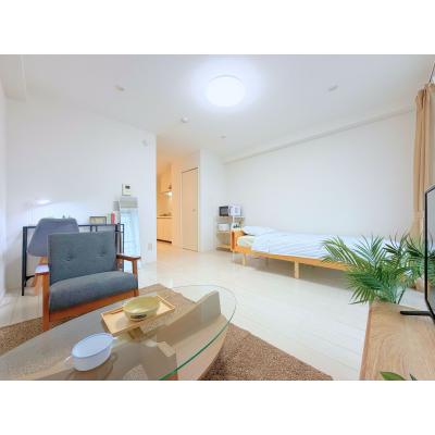 グランマンスリー水戸宮町R407【水戸駅北口徒歩約8分！ネット無料！RC造マンション！敷地内駐車場あり（台数限定、別料金）バストイレ別！★（注）線路沿いの物件なので多少電車の通行音はします。】の物件画像