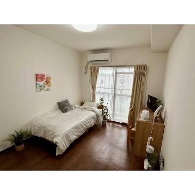 🌈新規オープンにつき表示賃料から半額！🌈　🚃箱崎宮前駅から徒歩９分🚃　💻無料Wi-Fi💻　イージーステイ箱崎５の物件画像