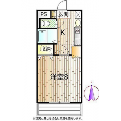 家具家電付き💺Wifi無料✨駐車場付き🚙バストイレ別✨TM73 207号室の物件画像