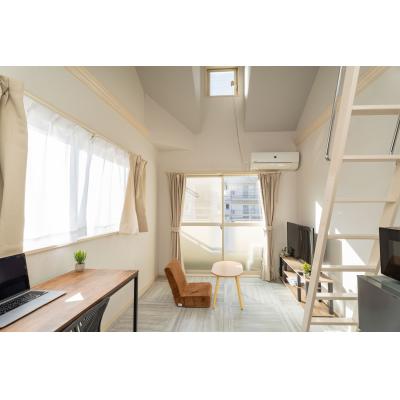 南甲府駅徒歩2分！家具家電付！Wifi＆駐車場付き！TM81 203号室の物件画像