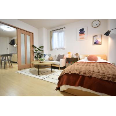 【Alphabed30高松新開】駐車場有・室内無料Wi-Fi・2名入居可・スマートTV導入（Type101）の物件画像