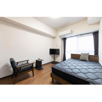 ★SステイEL京都河原町第3【禁煙ルーム・１DK・セミダブルベッド】★【禁煙ル ーム・１DK・セミダブルベッド】★インターネットWiFiレンタル可★バストイレ別・ガスキッチン・オートロック★の物件画像