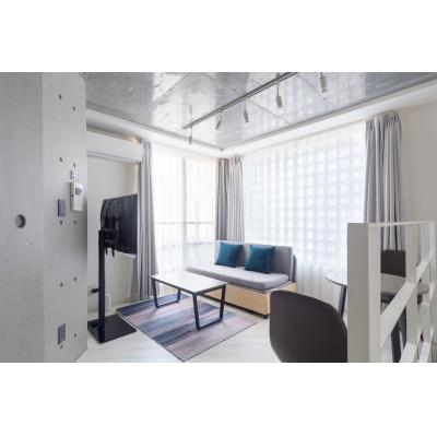 東新宿駅から徒歩6分/新宿駅近くの綺麗なお部屋/家具・家電完備/ルクレ東新宿104の物件画像