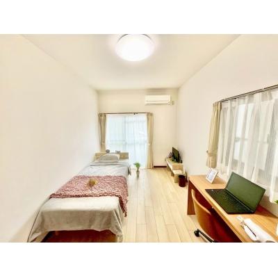 【名古屋市南区/呼続駅徒歩約6分/無料Wi-Fi/角部屋/バストイレ別/洋室8帖】スクエア瑞穂南 ファミマンの物件画像