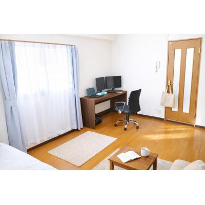 【花園駅徒歩3分🚉】Wi-Fi無料＆家具家電付✨出張・単身に最適の物件画像