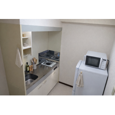 【花園駅徒歩3分🚉】Wi-Fi無料＆家具家電付✨出張・単身に最適の物件画像