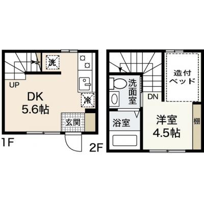 ☆和木駅から徒歩6分　☆浴室乾燥機付き　☆インターネット無料　W9の物件画像