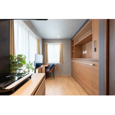 ルーフバルコニーあり♪／Wi-Fi完備／家具家電・備品完備／D-WASEDA 502の物件画像