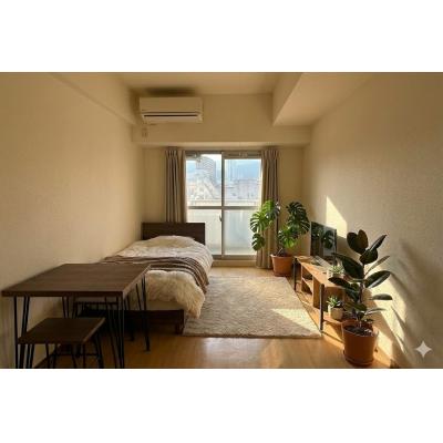 大津駅徒歩7分🚉大津赤十字病院近く🏥家具家電付き✨いちばんちマンスリー大津駅前の物件画像