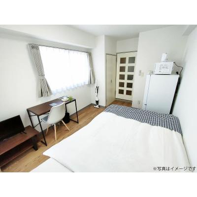 ユニオンマンスリー春日部１　701　1K・セミダブル☆【禁煙ルーム】人気の角部屋＆2面採光！バストイレ別＆温水洗浄便座完備♪デスク・チェアのあるお部屋の物件画像