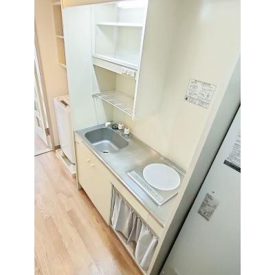 ユニオンマンスリー春日部１　701　1K・セミダブル☆【禁煙ルーム】人気の角部屋＆2面採光！バストイレ別＆温水洗浄便座完備♪デスク・チェアのあるお部屋の物件画像