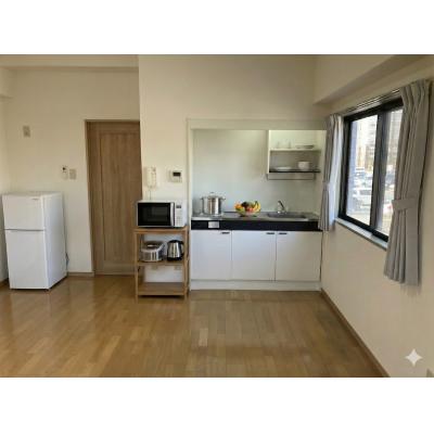 🌈新規オープン賃料半額　山陽姫路駅徒歩12分駐車場1台込🚙スーパー徒歩5分🛒角部屋🎵独立洗面台✨Wifi無料👍スマートTV📺【M047】の物件画像