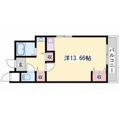 🌈新規オープン賃料半額　山陽姫路駅徒歩12分駐車場1台込🚙スーパー徒歩5分🛒角部屋🎵独立洗面台✨Wifi無料👍スマートTV📺【M047】の物件画像