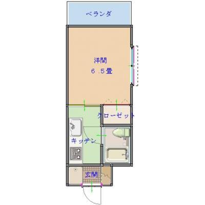 【トーマス壺屋405号室】牧志駅 徒歩14分・駐車場1台無料（軽自動車専用）の物件画像