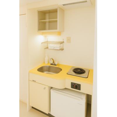 【京都市中京区 / JR二条駅徒歩1分 / 地下鉄二条駅徒歩3分 / オートロック / 室内洗濯機 / Wi‑Fiあり】ライオンズマンション御池通の物件画像