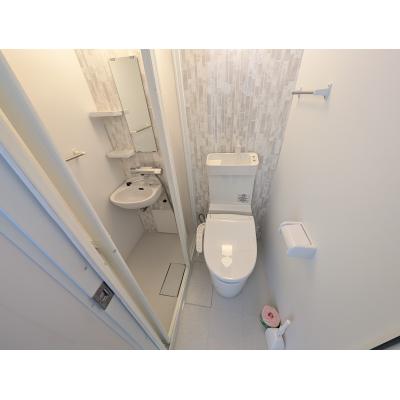 東都マンスリーサニーハイツB【バス（シャワー）トイレ別！WiFi無料！】の物件画像