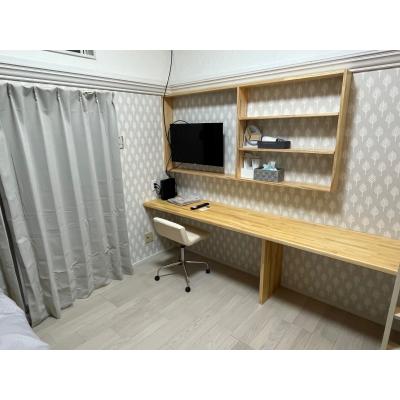 ドエルミツバ緑ヶ丘B棟　北九州市小倉北区板櫃町（インターネット無料、キッチン用品などの備品設置）の物件詳細の物件画像