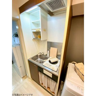 ユニオンマンスリー坂戸４　311　1R・シングル☆◆インターネット固定回線（有線・Wi-Fi）無料の部屋◆【禁煙ルーム】室内洗濯機や2ドア冷蔵庫など生活家電完備の物件画像