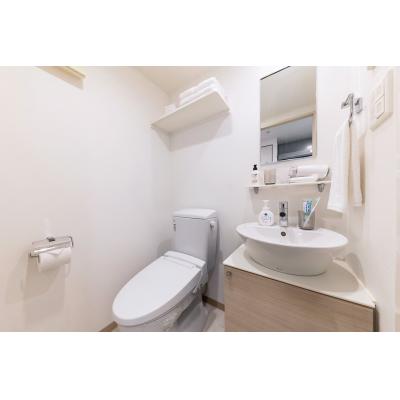 ★SステイEL江坂江の木町【禁煙ルーム・１K】★インターネットWi-Fiレンタル可 ★浴室乾燥機・ウォシュレット・独立洗面化粧台・ガス２口K・オートロックなど 設備充実★の物件画像