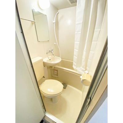 ユニオンマンスリー坂戸駅前１　203　1R・シングル☆【禁煙ルーム】人気の角部屋♪室内洗濯機や電子レンジなど生活家電＆出窓のあるお部屋の物件画像