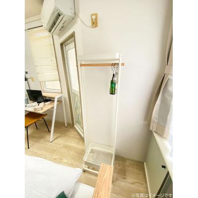 ユニオンマンスリー坂戸駅前１　203　1R・シングル☆【禁煙ルーム】人気の角部屋♪室内洗濯機や電子レンジなど生活家電＆出窓のあるお部屋の物件画像