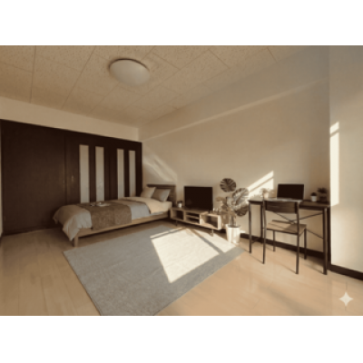 三島駅徒歩4分📺家具家電完備✨Wi-Fi無料✨TM108の物件画像