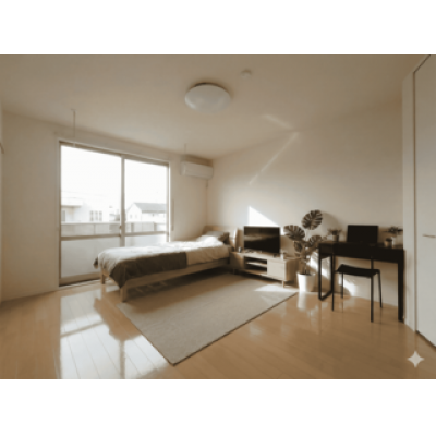 富士市エリア✨広々１K！家具家電付！TM114の物件画像