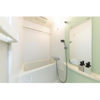 ★SステイEL松屋町SOUTH【禁煙ルーム・１K・セミダブルベッド】★インターネッ トWi-Fiレンタル可★ウォシュレット・浴室乾燥・独立洗面化 粧台・ガス２口K・オートロックなど設備充実の物件画像