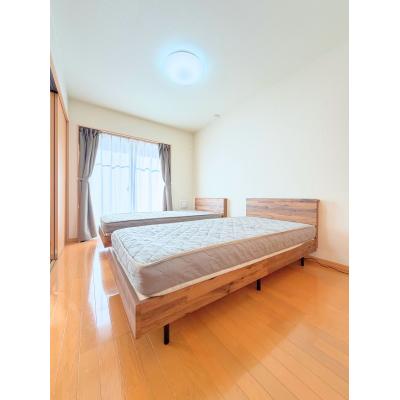 グランマンスリー水戸浜田町R105【★ベット２台のツインルーム！２名様ご利用可能（お1人様でもご利用可能です。）★インターネット無料！★ＲＣマンション★敷地内駐車場利用可能（有料）】の物件画像