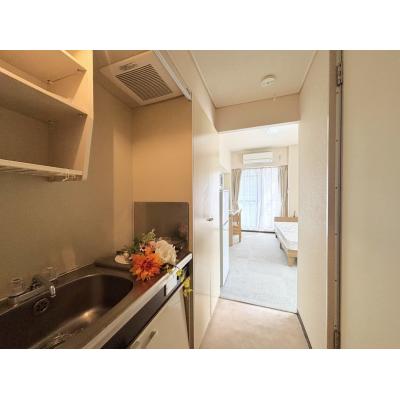 🔷🔹🔸🔶⭐駅徒歩5分⭐1Rタイプ⭐音が気になる方も安心なRC造のお部屋です⭐【禁煙&Wi-Fi無料】⭐🔶🔸🔹🔷「K33」の物件画像