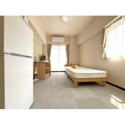 🔷🔹🔸🔶⭐駅徒歩5分⭐1Rタイプ⭐音が気になる方も安心なRC造のお部屋です⭐【禁煙&Wi-Fi無料】⭐🔶🔸🔹🔷「K33」の物件画像