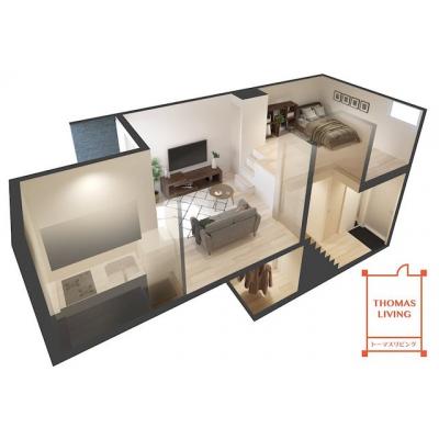 トーマンスリー飯塚市東徳前10番☆デザイナー物件☆ネット無料の物件画像