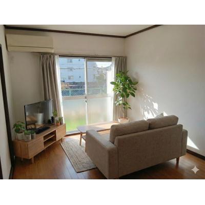 淡路島/志筑　津名一宮IC車７分　駐車場１台込🚙広々2DK✨Wifi無料👍【M056】の物件画像