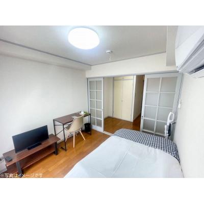 ユニオンマンスリー朝霞３　303　1DK・シングル☆人気の角部屋＆２面採光♪２ドア冷蔵庫や電子レンジなど生活家電のあるお部屋/東武東上線沿線/和光市駅まで1駅＆池袋の物件画像