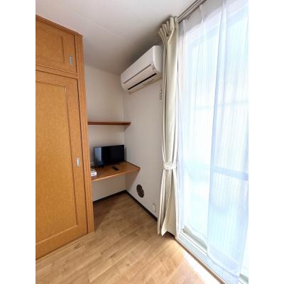 🔷🔹🔸🔶⭐駐車場付き🚙⭐宅配BOX、浴室乾燥機⭐1Kタイプ⭐音が気になる方も安心な鉄骨造⭐【禁煙&Wi-Fi無料】⭐🔶🔸🔹🔷「N1」の物件画像